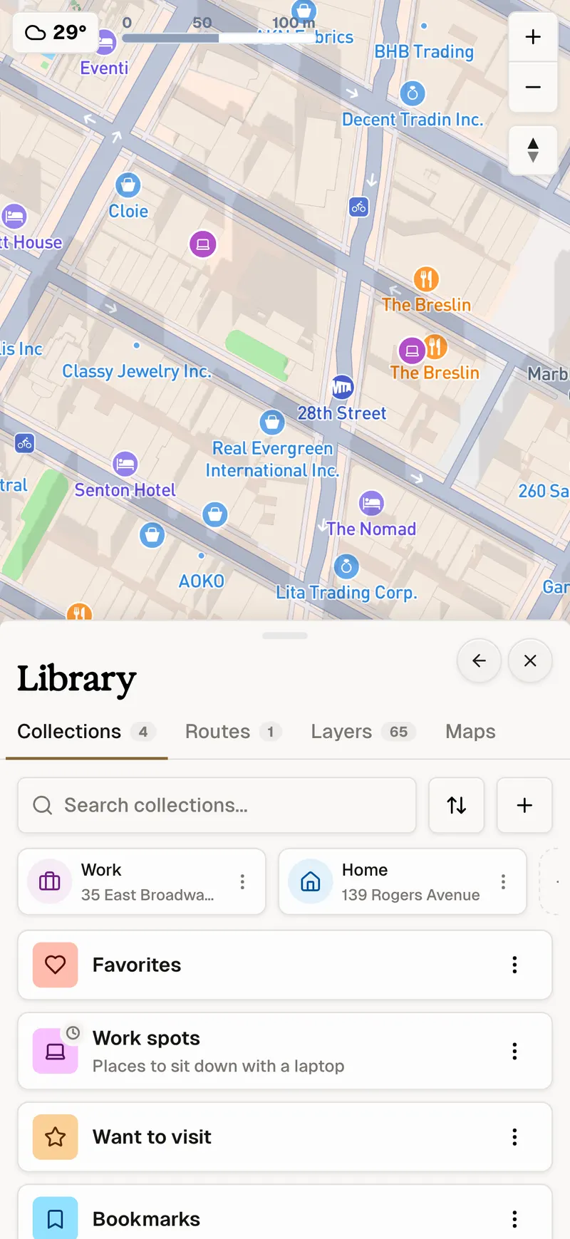 Parchment Maps: Collections mobile