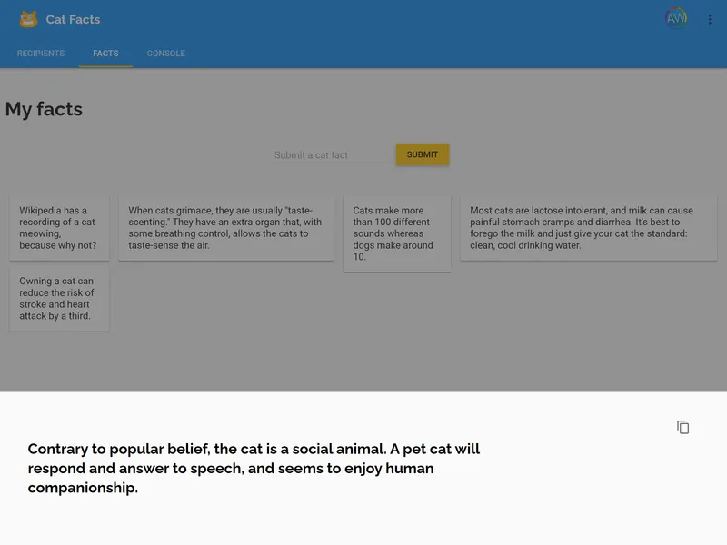 Cat Facts: Fact 2