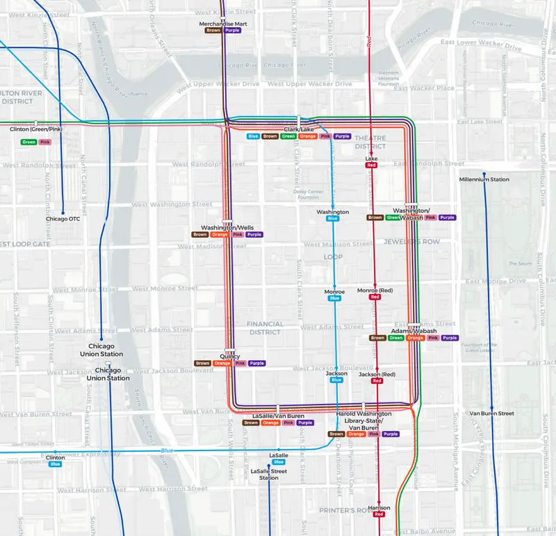 Portolan: Loop chicago