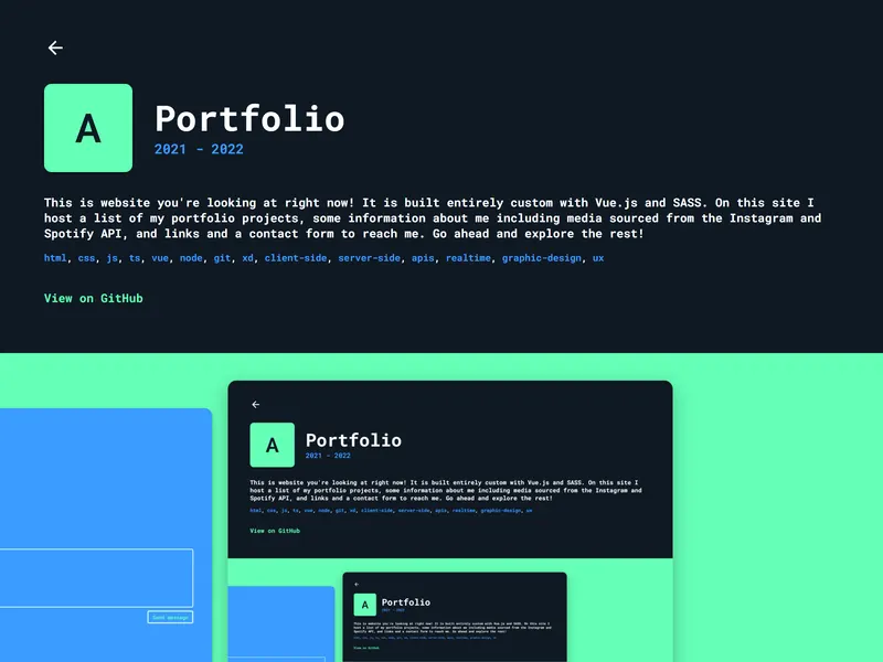 Portfolio: Project