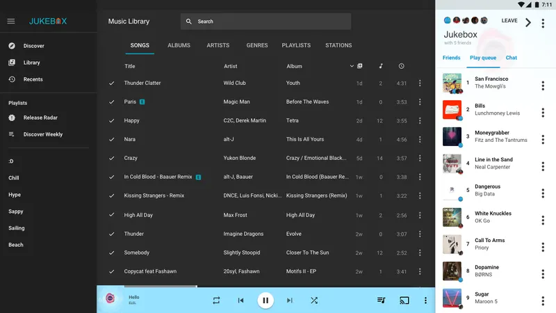 Jukebox: Songs
